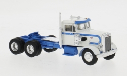 Brekina 85761 - H0 - Peterbilt 281 - weiß/blau